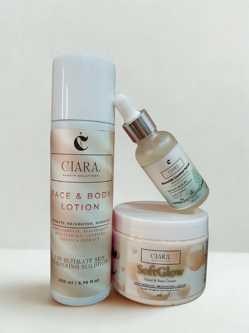Ciara Complete Glow Trio | Cleanse, Treat & Nourish for Radiant Skin