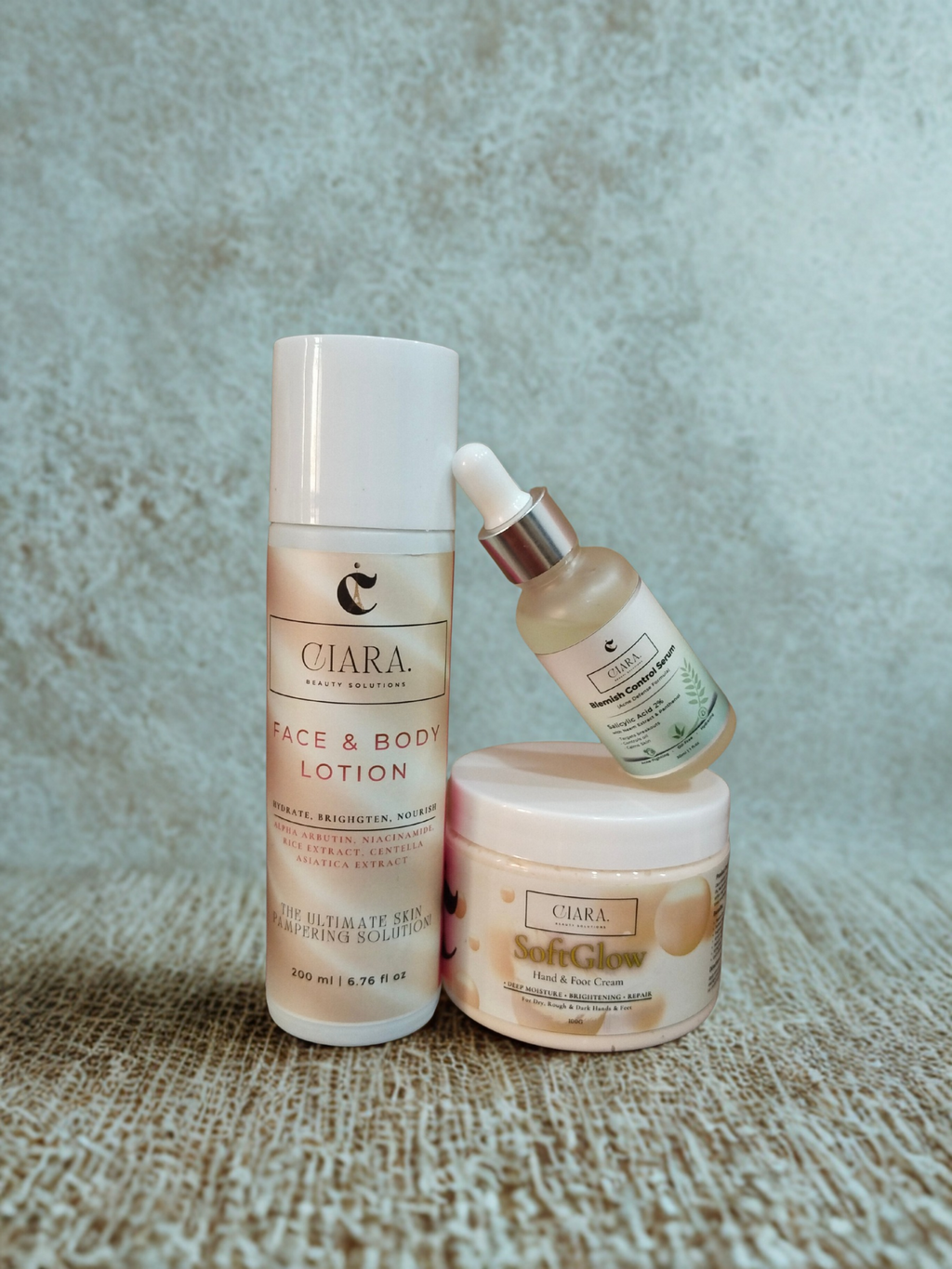 Ciara Complete Glow Trio | Cleanse, Treat & Nourish for Radiant Skin