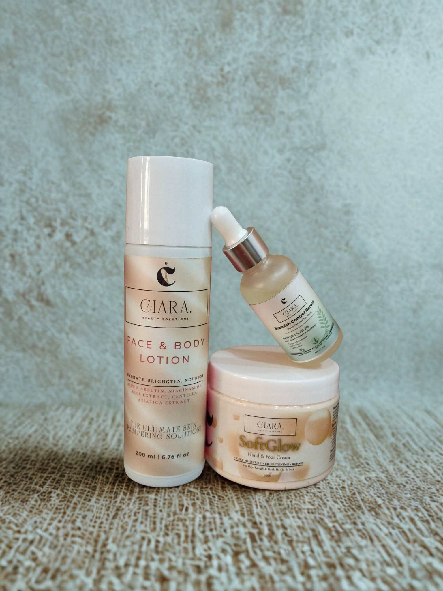 Ciara Complete Glow Trio | Cleanse, Treat & Nourish for Radiant Skin