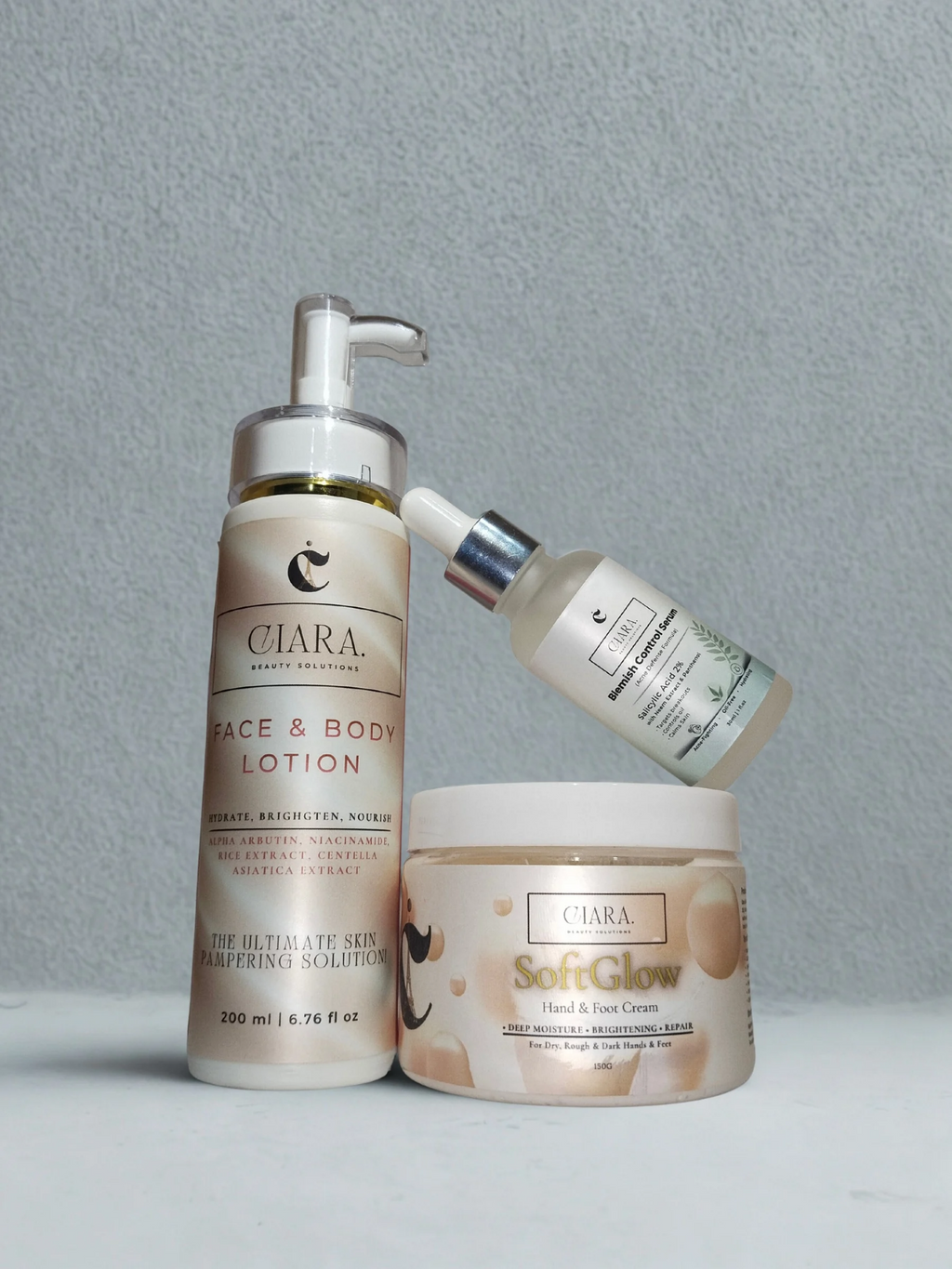 Ciara Complete Glow Trio | Cleanse, Treat & Nourish for Radiant Skin